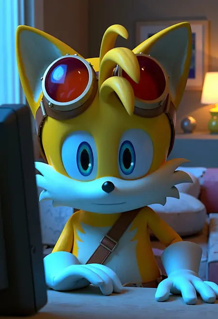 Sonic Boom Tails illustrious