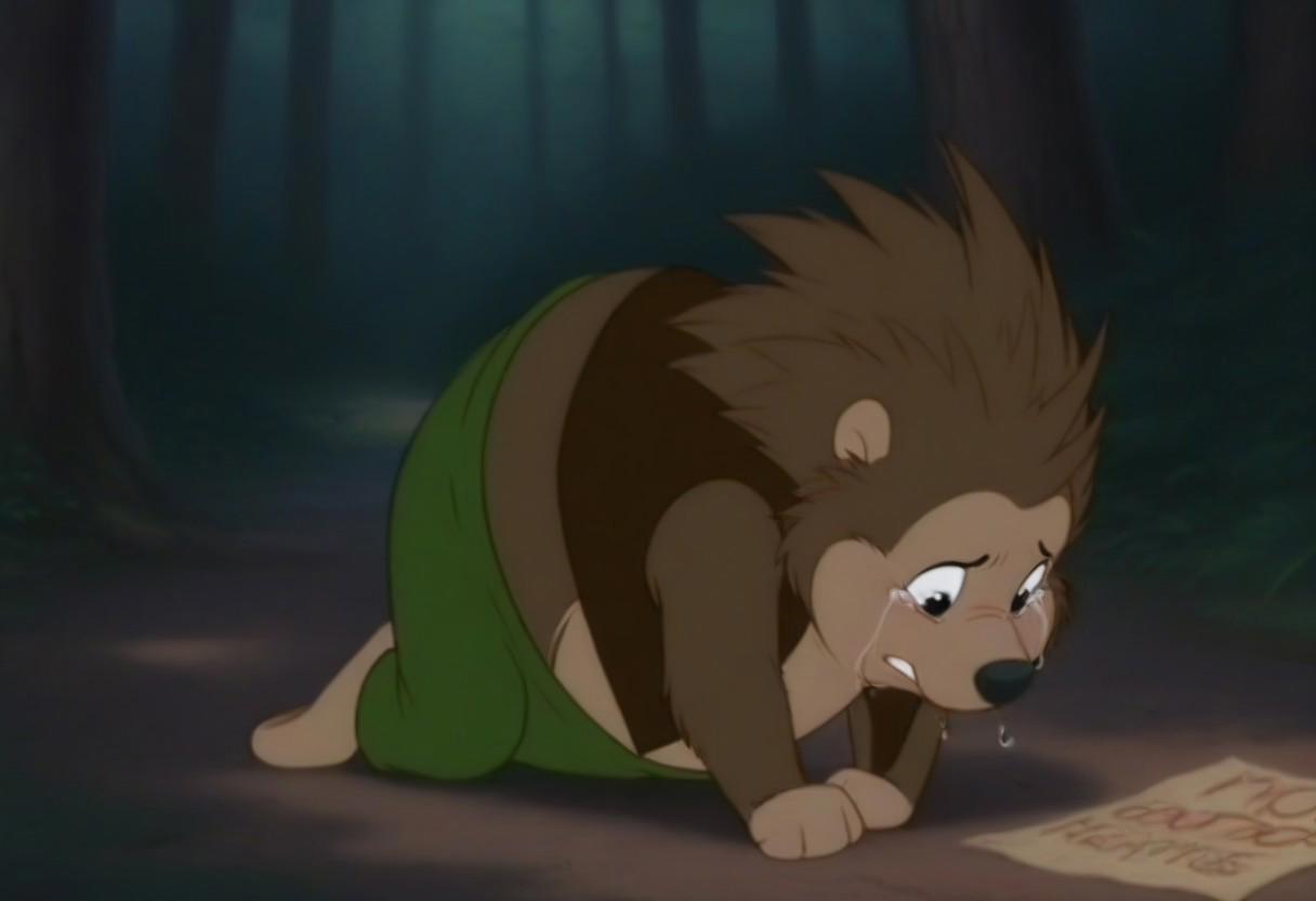 Model the lost characters from the animated film Once Upon A Forest.