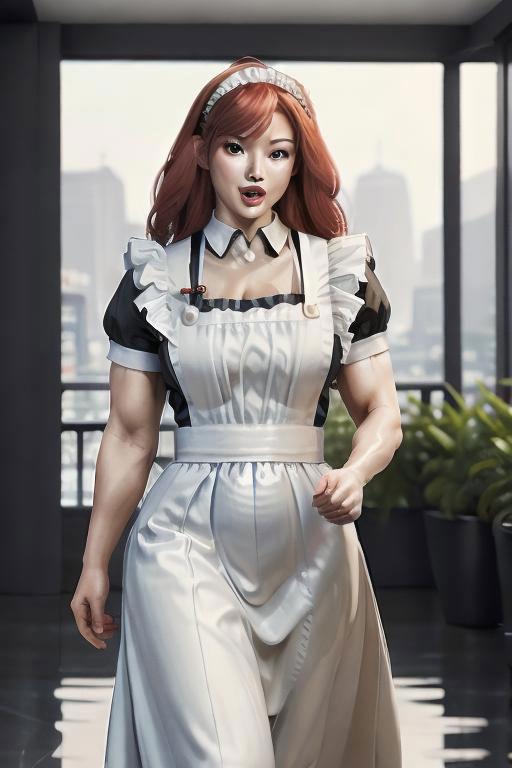 Maid costume | 女仆装 image by bonetrawler