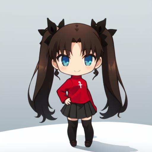 Tohsaka Rin | Fate/stay night: Unlimited Blade Works image by JibakuAI