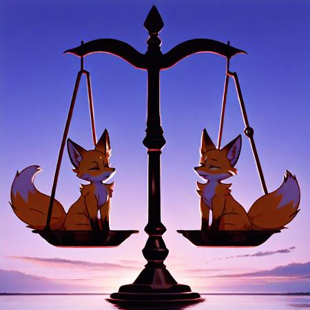 Balance Scales (and sitting on them) Illustrious V1