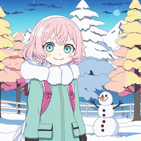 anime screencap, glint, drawing, best quality, smiling, a full body of a girl, snow valley, field, frozen trees, mountains, snowman, big eyes, 2d, cute,
anime girl, waifu, cel shading, magical girl, vivid colors, (outline:1.1), manga anime artstyle, masterpiece, offical wallpaper, glint
<lora:kame_sdxl_v2:1>