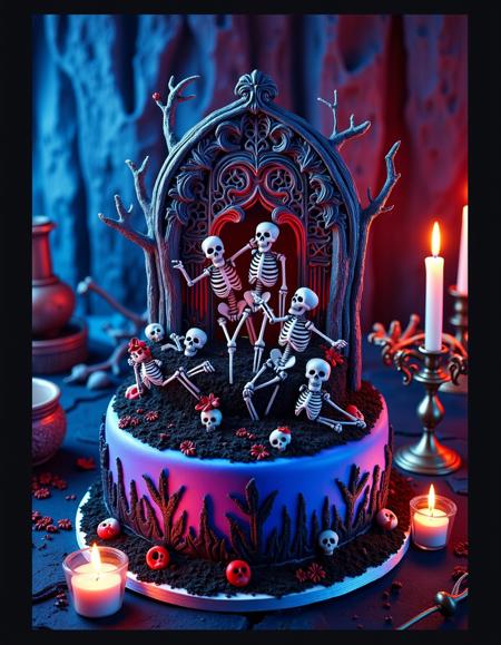Creepy and eerie cakes flux v1.0