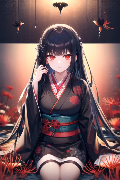 Ai enma - Jigoku shoujo | Hell girl image by Tomas_Aguilar