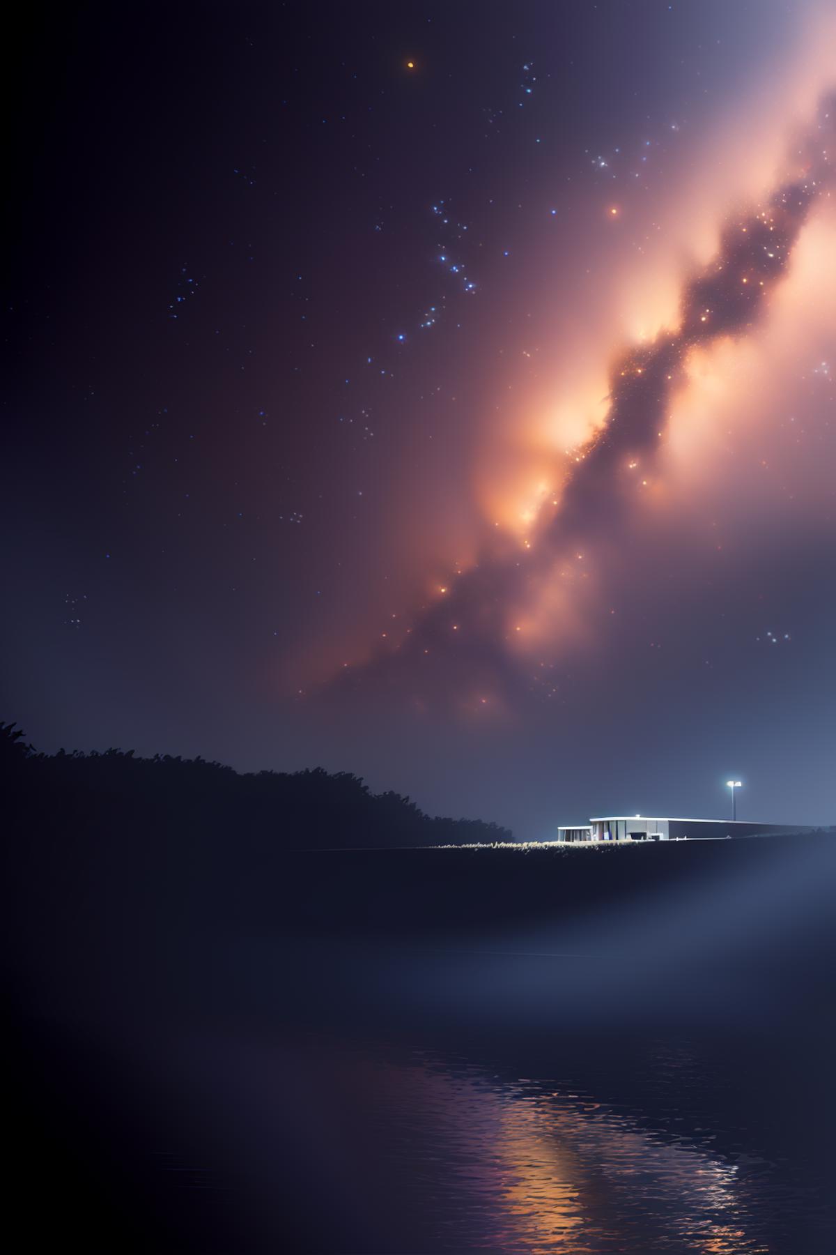 银河_the Milky Way_天の川 image by TanedaRisa