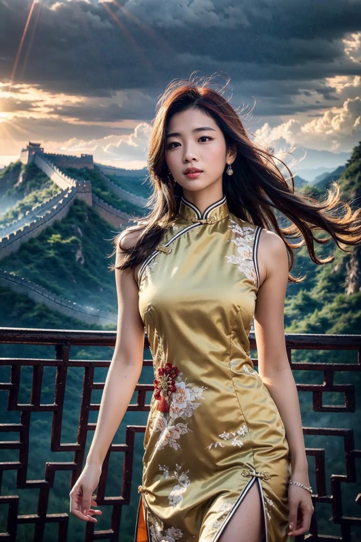 Qipao/Cheongsam Traditional Dress image by feetie