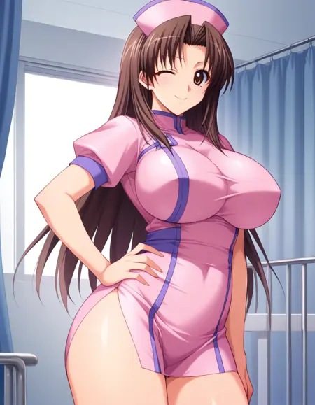 Shirakawa Ryouko - Nurse ni Omakase (Atelier Kaguya) / 白川涼子  - ナースにおまかせ (アトリエかぐや)