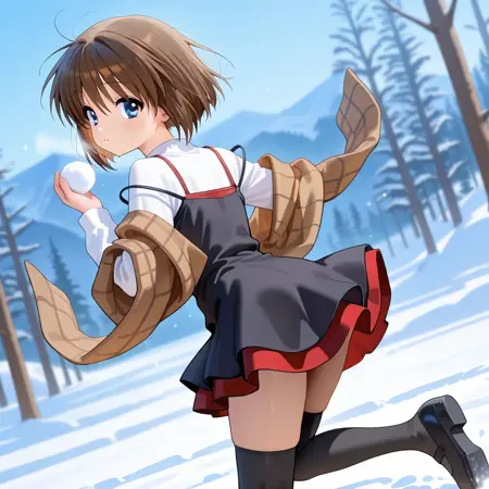 Misaka_Shiori(kanon) Illustrious