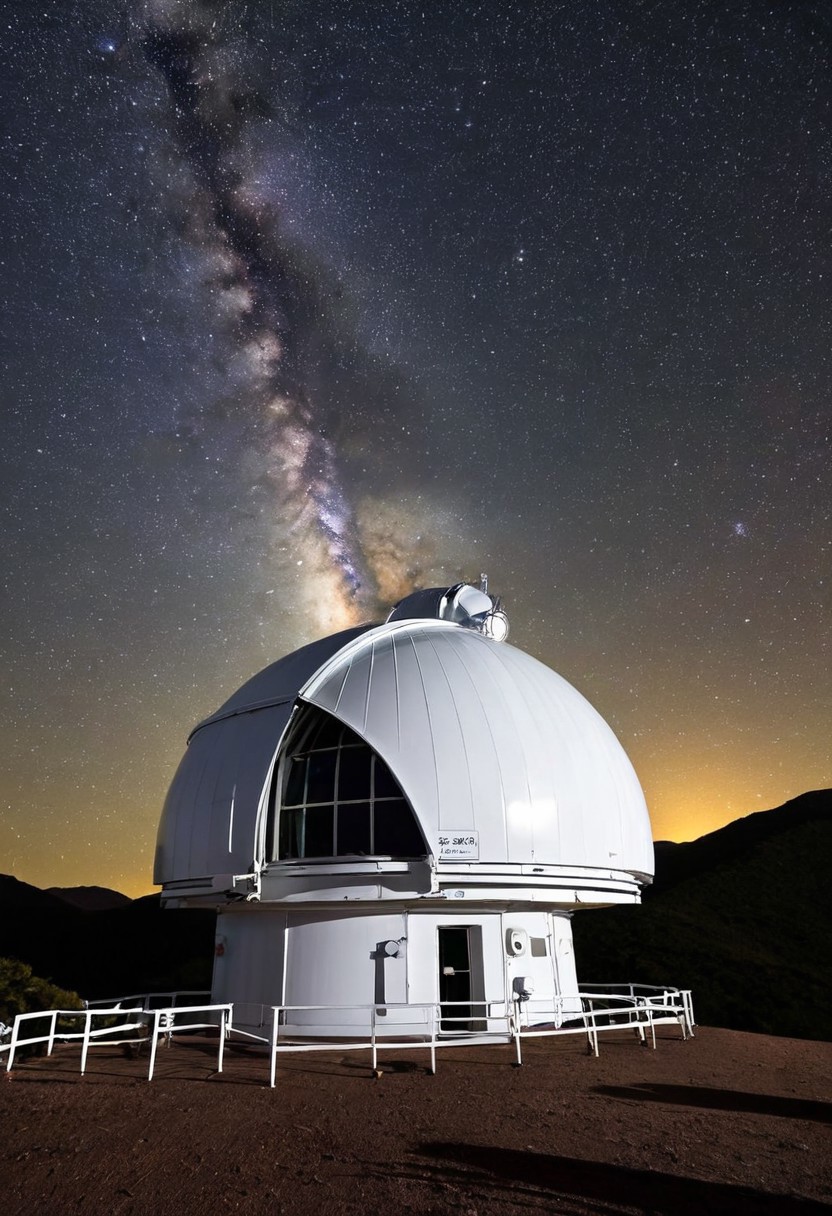 El Leoncito Telescopic Observatory in El Leoncito National Park, San Juan Province, an ideal place for observation with nights of deep darkness, without pollution, cloudless 270 to 300 days a year, low humidity. The telescope, 2.15 m in diameter and installed at an altitude of 2,552 m, is used by researchers for several programs: the origin of stars, the chemical evolution of the galaxy, the speed of the galaxy's retreat, the Magellanic Clouds, the closest galaxies to Earth. In the same province, the Félix Aguilar Observatory has discovered several asteroids with its Carlos Cesco astronomical station, located at an altitude of 2,348 m.