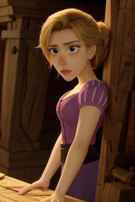 Cartoon Style of Rapunzel's Tangled Adventure image by Invisidude