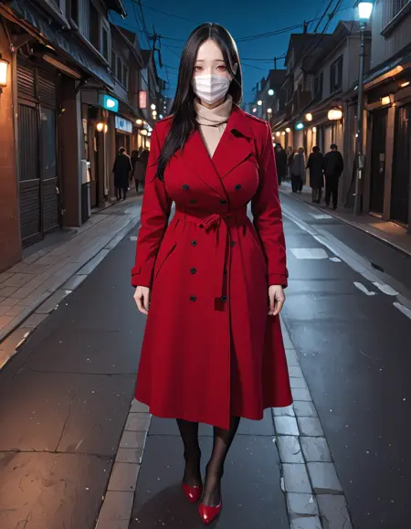 Kuchisake Onna (slit mouth woman)