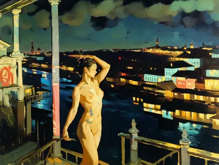 Artist Style Lora - Konstantin Fyodorovich Yuon