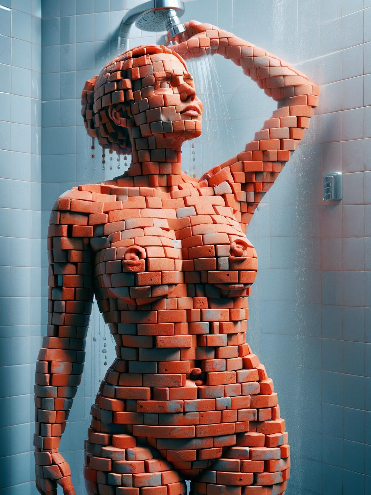 Bricks Style SDXL image by artificialstupidity