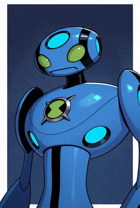 Ultimate Echo Echo -- Ben 10 Ultimate Alien (chaquetrix support) Illust