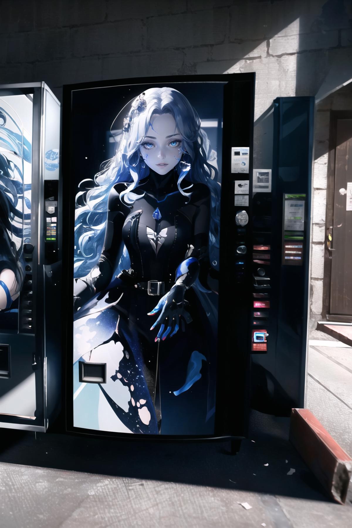 Vending Machine | Concept LoRA image by FallenIncursio