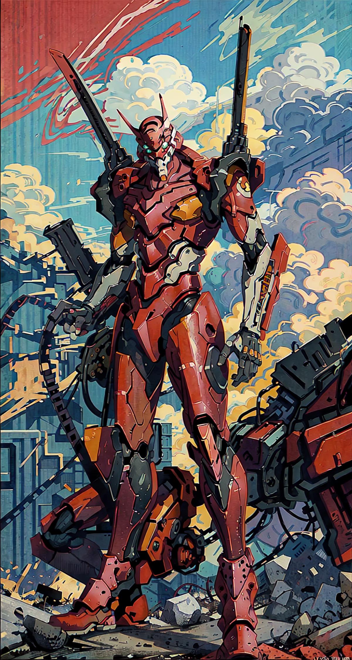 LEOSAM's EVA『新世紀エヴァンゲリオン』新世纪福音战士 Neon Genesis EVANGELION LoRA image by LEOSAM