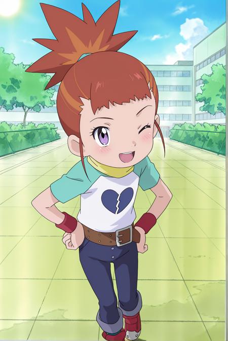 Makino Ruki - Digimon Tamers - Illustrious v1.0