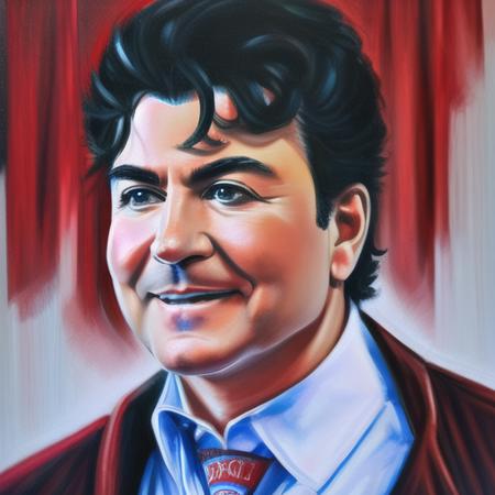 painting of a man, (pkpapajohn:1.0), papa john schnatter, very detailed, shading, masterpiece