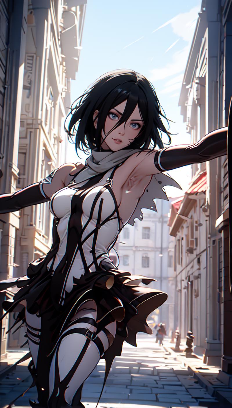 绪儿-三笠 Mikasa image by Antivash