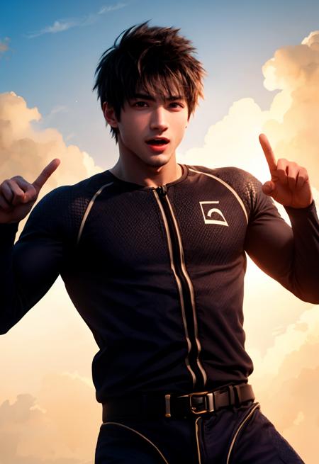 boy skydiving, clouds, wind, muscular,
vibrant colors, colorful art style,
soft lighting, soft shadows, detailed textures, dynamic lighting,
nice hands, perfect hands,
<lyco:GoodHands-beta2:1.0>
<lora:add_detail:1>