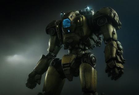 Pacific Rim Striker Eureka, Giant Mecha, Streamlined design, in the eye of a deep sea storm, dark atmosphere,
very realistic photography, mecha, robot,