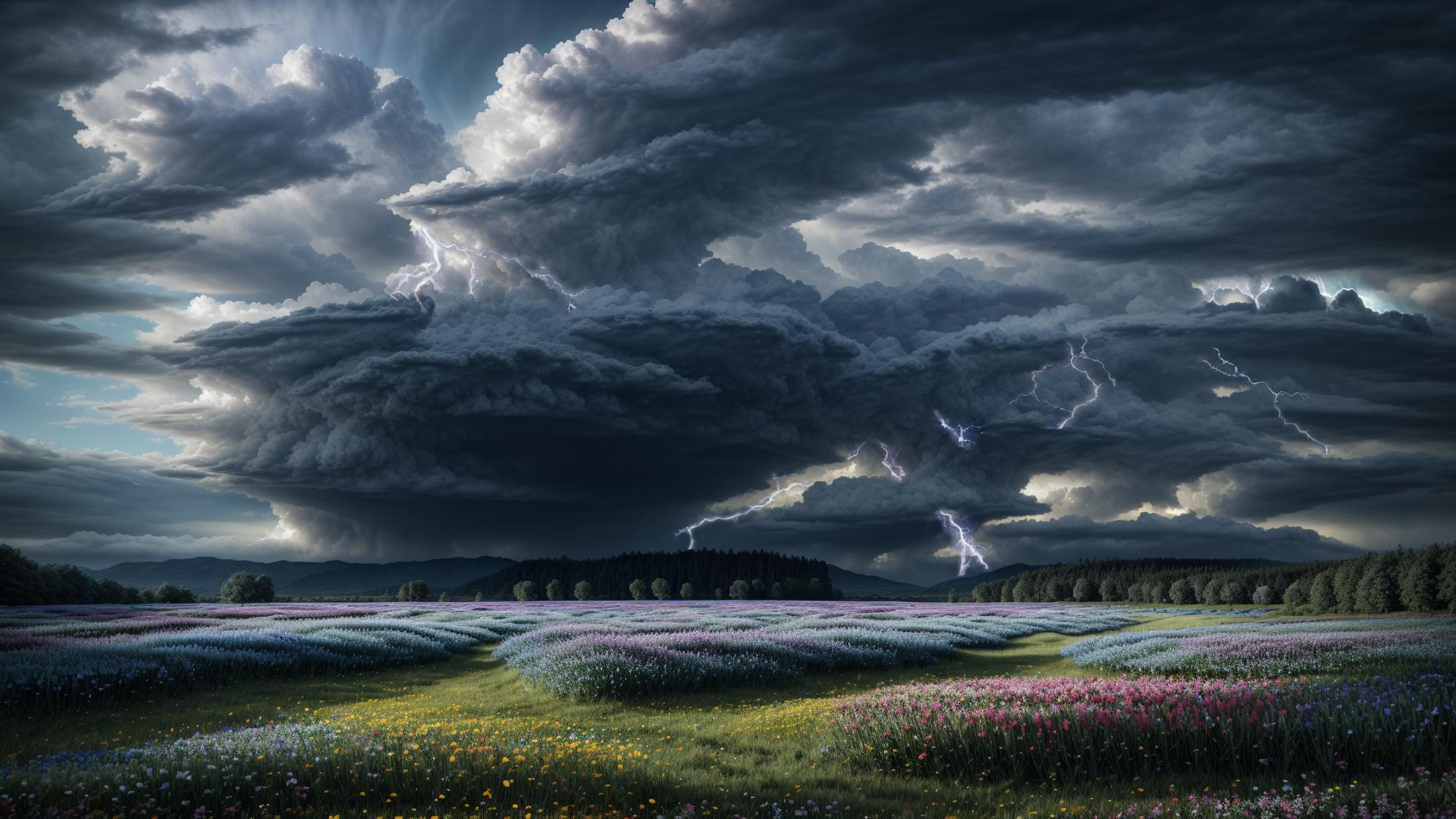 Lightning and Thunder 〘Style LoRA〙 image by Don_Gachi