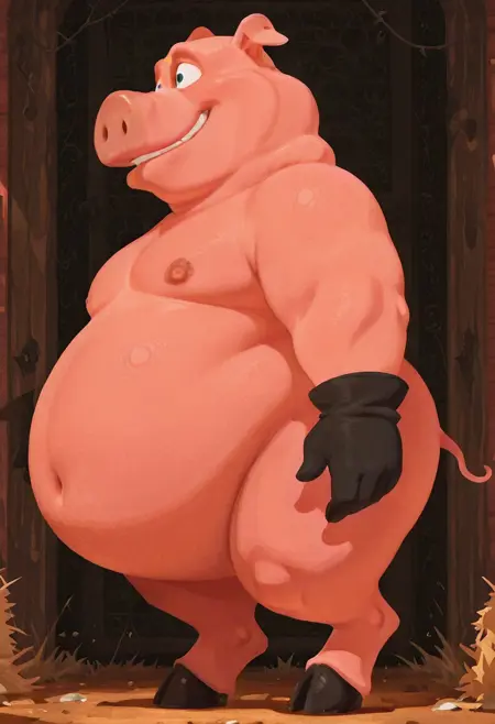 Pig [Back At The Barnyard] || Ilustrious ||