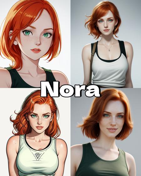 Consistent Faces Nora  |  Embedding v1.0