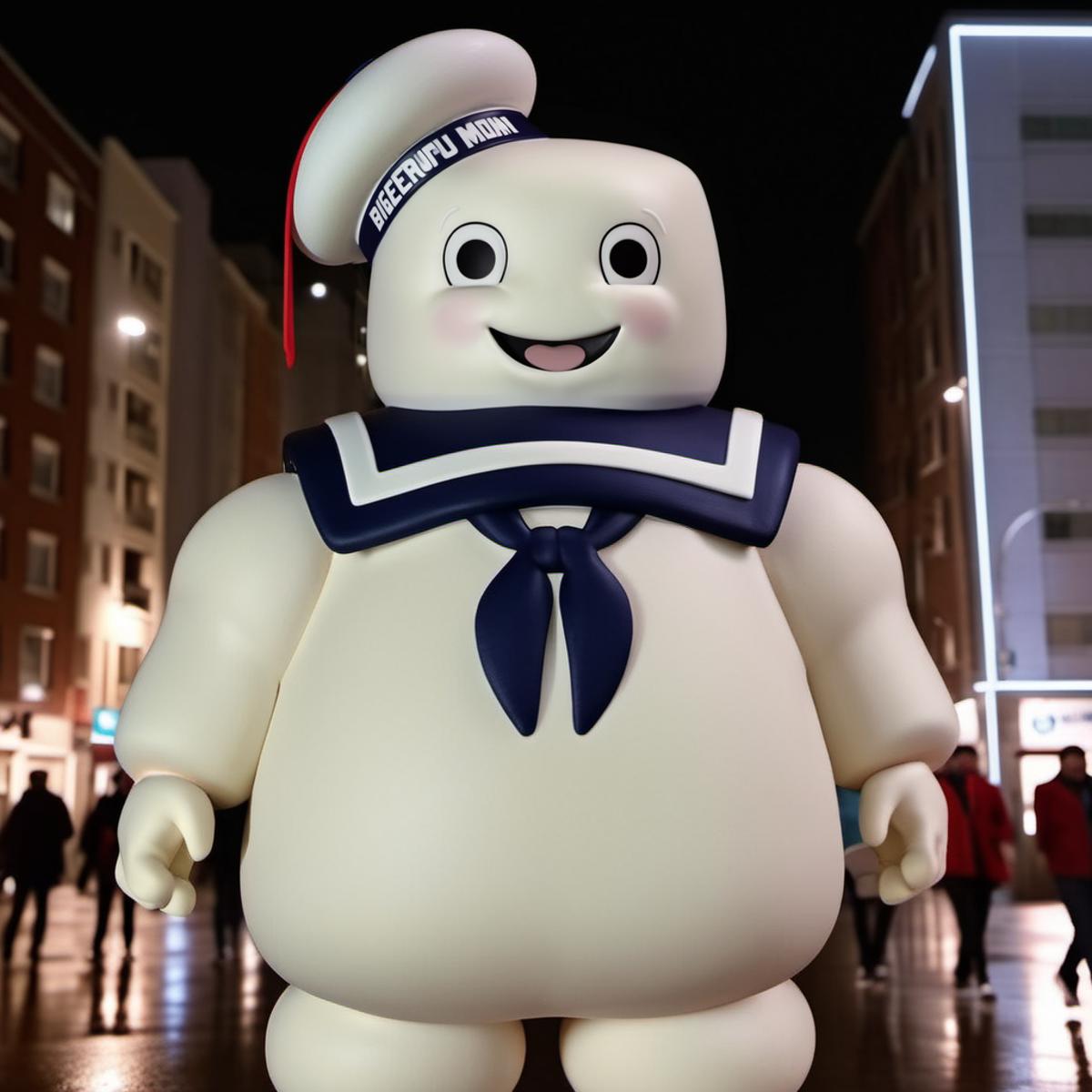 The Stay-Puft Marshmallow Man - Ghostbusters - SDXL image by PhotobAIt