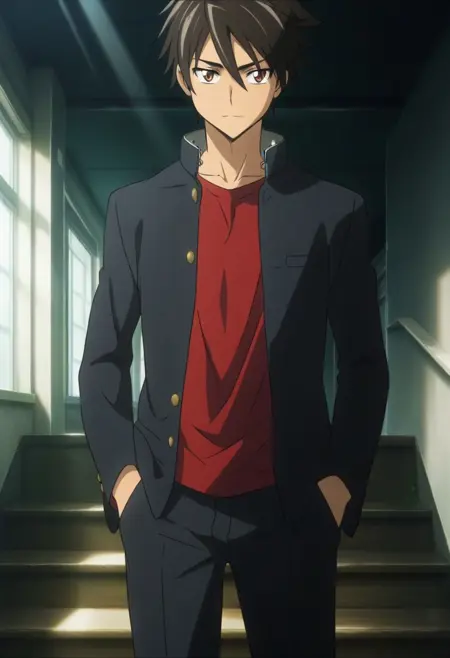 Takashi Komuro from Highschool of the Dead