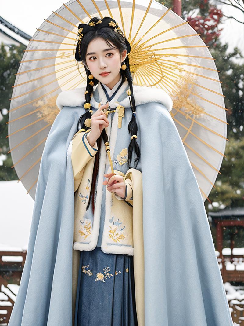 Winter Hanfu - Clothing LoRA image by a0921577576221