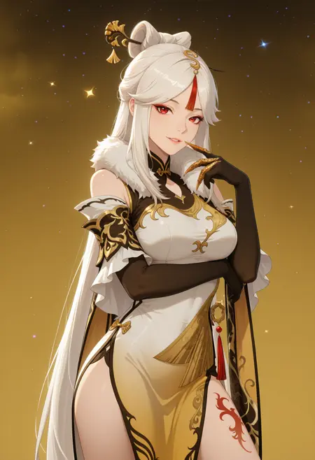 Ningguang [3 outfits] | Illustrious | Genshin Impact