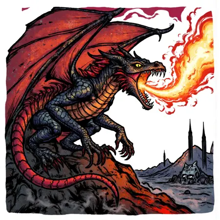 Medieval Style Game Illustration Icon Novel Illustration Universal