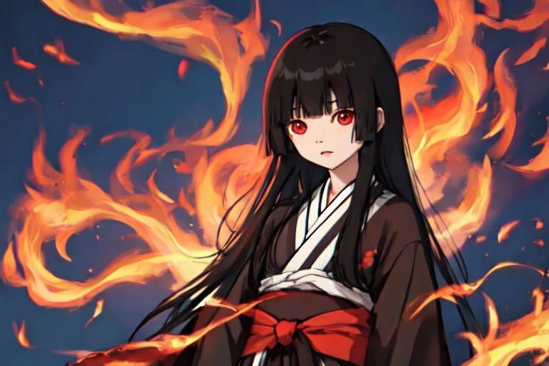 Hell Girl 地獄少女 Enma Ai 阎魔爱 Lora image by Aadaz713