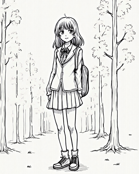 速写线稿F1（Sketching draft F1） v1.0