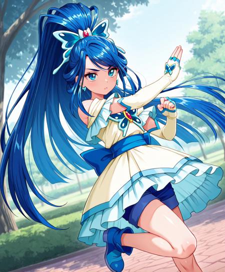 Cure aqua [Yes Precure 5] v2-ILL