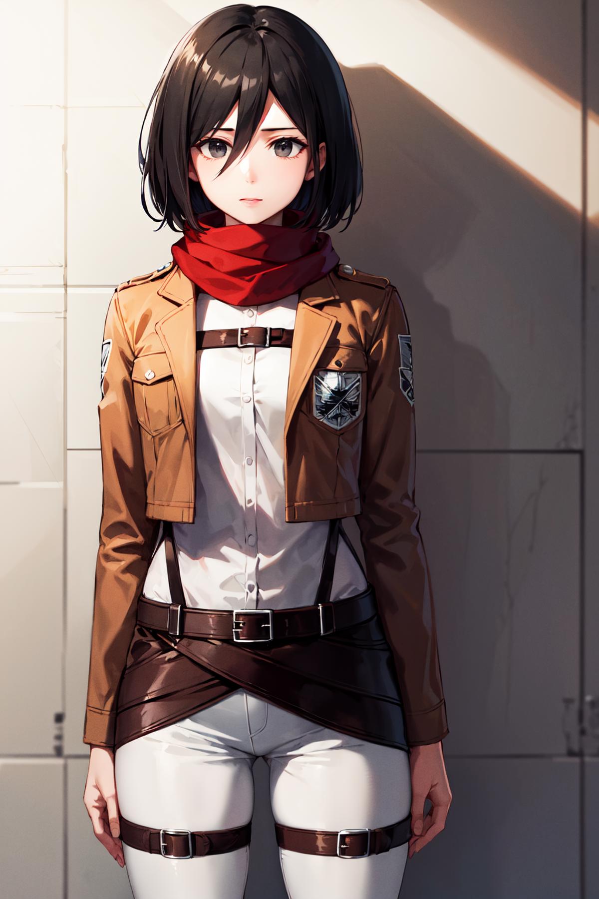 Mikasa Ackerman ミカサ・アッカーマン / Shingeki no Kyojin image by h_madoka