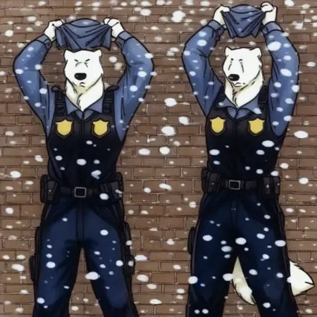 Hans Karup  Blacksad .Polar Bear ,Bears