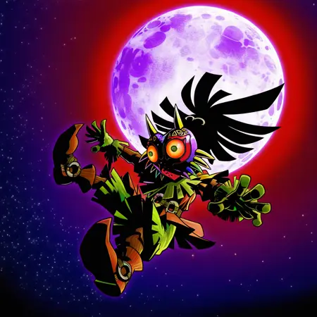 The Legend of Zelda: Majora's Mask - ArtStyle