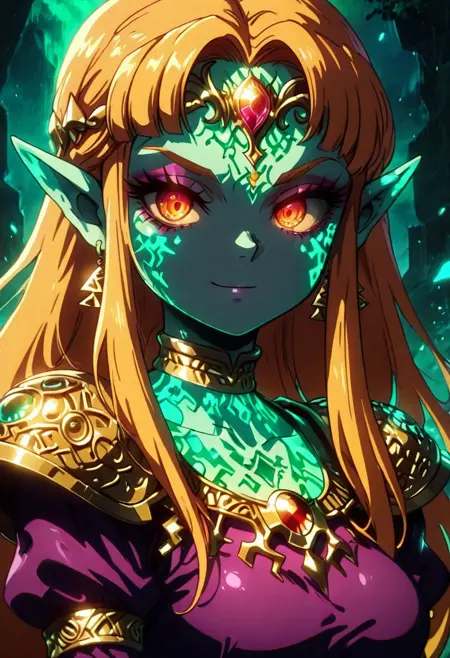 Twili - Twilight Race (Style) (The Legend Of Zelda: Twilight Princess) [Illustrious & SDXL]