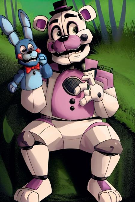 Funtime Freddy -- FNAF / Five Nights at Freddy's sister location Noob + illust + 1.5 v1.5