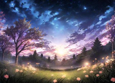 <lora:PE_AnimeBG:1> PEAnimeBG, forrest, trees, grass, flowers, scenery, background, anime, sky, night, stars,
masterpiece, high resolution, octance 4k, high detail