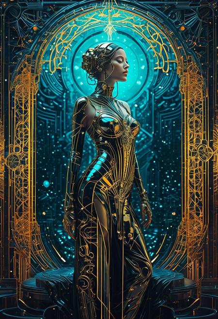 club flyer, music poster, baroque inspired sculpture, ethereal ambiance, dark matter art, split toning, bold color scheme, techpunk, by Neotropical, chalk art, baroque sci-fi,
Pytopia live stream 2016, Style of Anton fedeev, retrofuturistic film noir atmosphere, neoclassical clarity, geometry-inspired, sun-kissed palettes, Albert Joseph
Moore, New ep/mix1-ep2, Style of art nouveau elegance, beeple, intricate cut-outs, Yasmina beach, Antoni gaudí, synthpunk, neoclassical figures, hyperspace noir, style of ominous vibe, style of art nouveau ornamentalism, tonal
approach, Eliod ekf a, rave poster,