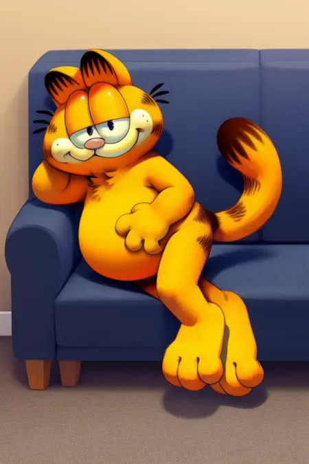 Garfield the Cat (Garfield), Furry Character LoRA