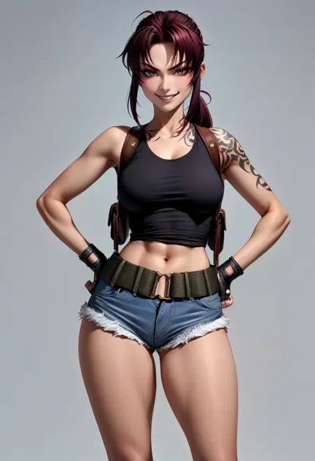 [Animagine XL V3] Revy | Black Lagoon