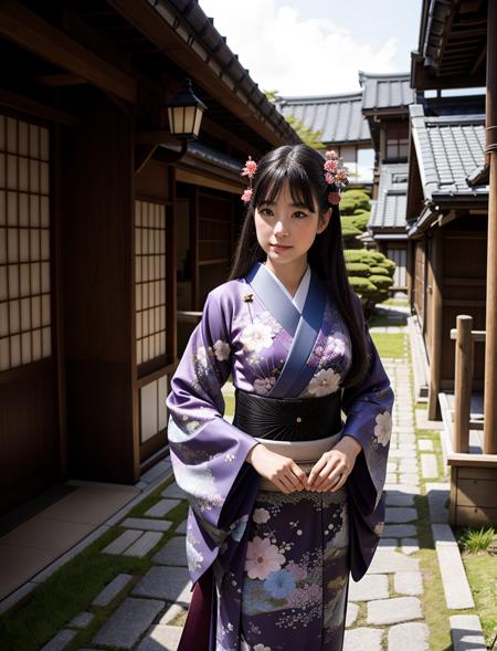 A Japanese dress in a fantasy context can be inspired by traditional Japanese clothing, such as a kimono or a yukata, but with added elements that evoke a sense of fantasy or imagination. In a fantasy setting, designers often take creative liberties to incorporate magical or fantastical elements into the traditional Japanese attire.