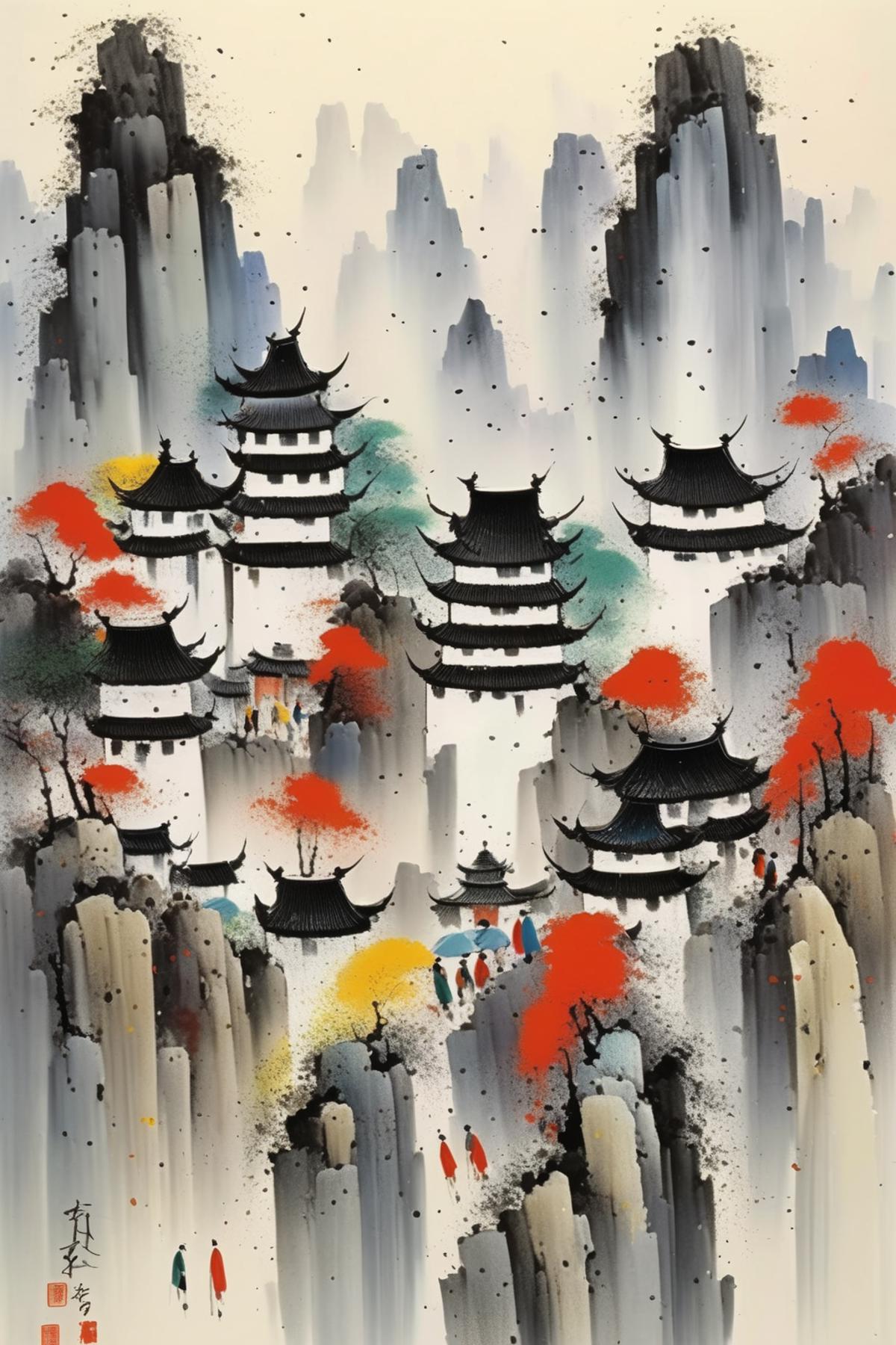 Wu Guanzhong Style image by Kappa_Neuro