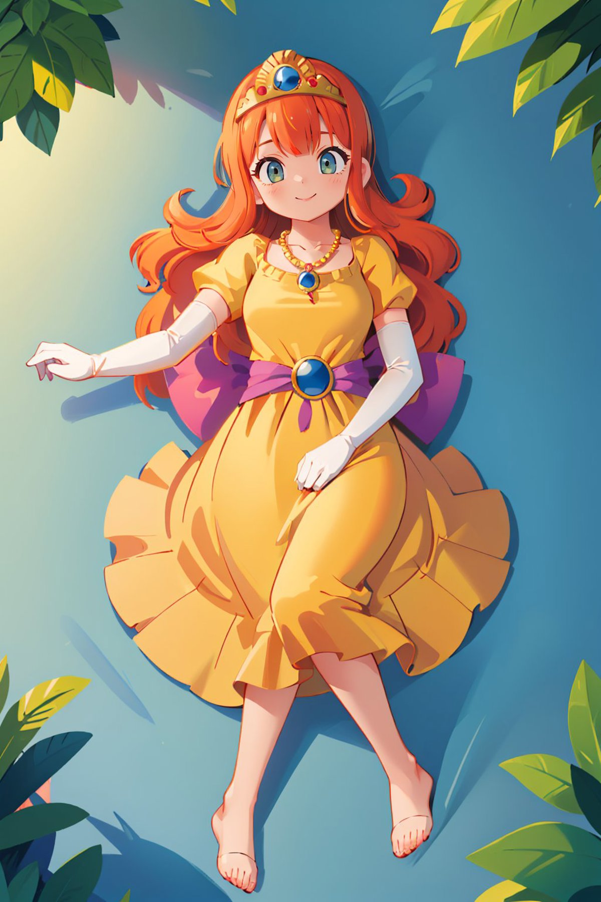 Princess Gwaelin/Laura (Dragon Quest) LoRA image by justTNP