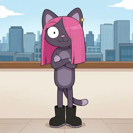 Background Cat Girl (Kiff)