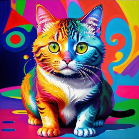 fauvism cat